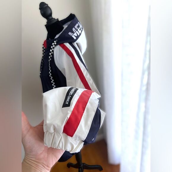 MEMBERS ONLY 90s Colorblock Winter Rain Parka  Jacket Size S - Picture 3 of 11